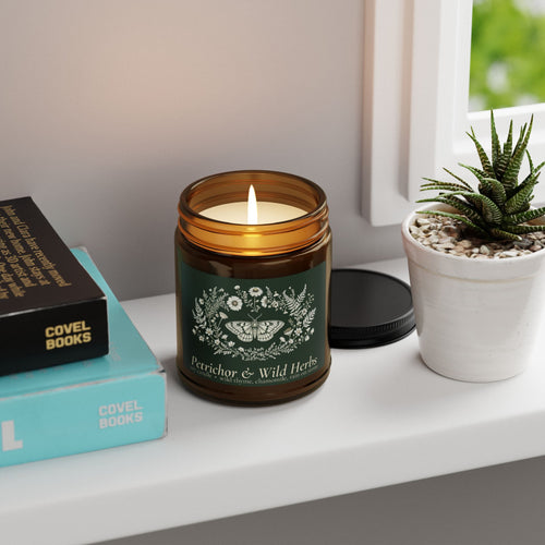 Petrichor & Wild Herbs - Cottagecore Soy Wax Candle